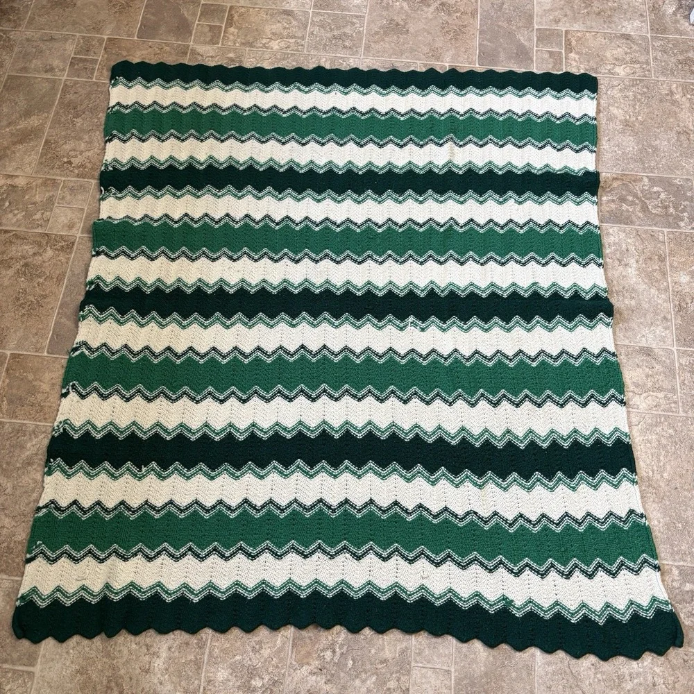 Handmade vintage ripple